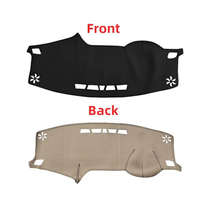 Custom Fit Dash Cover Mat, Non-Slip Car Dashboard Pad Pretector Fits for Hyundai Sonata 2015-2019, Center Console Cover Sunshield Protector Pad