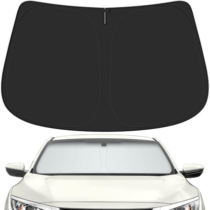 Car Windshield Sun Shade for Honda 2016-2021 Civic Accessories (OEM Design) Reflective Foldable Heat Insulation Sunshade for Ultimate Protection - size: for Honda 2016-2021 Civic