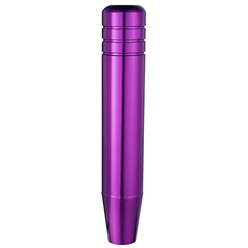 Abfer Tall Shift Knob Car Long Shifting Head Replace Weighted Gear Stick Shifter Knob Extension Fit Most Manual Automatic Transmission Vehicle (Purple-1) - color: Purple