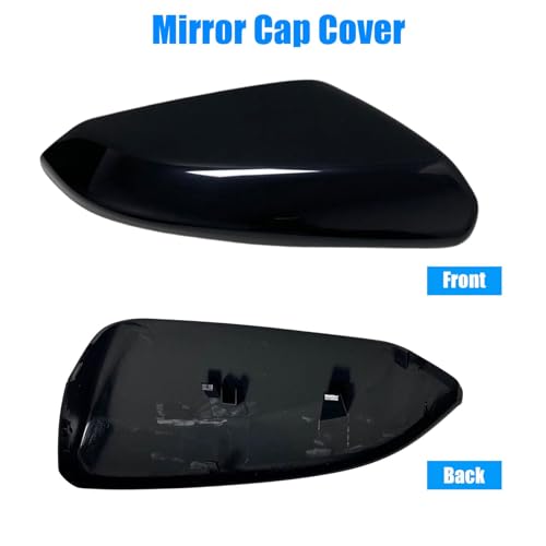 Priprilod Right Passenger Side Mirror Cap Cover Compatible With Honda Civic 2016 2017 2018 2019 2020 2021 Glossy Black #76201-TBA-A11ZF 76201-TBA-A21ZG