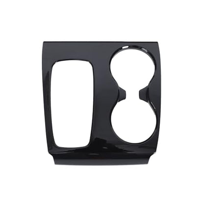 Gear Shift Panel Cover for Honda Pilot 2016-2020/ Honda Ridgeline 2017-2020, Gear Shift Knob Console Panel Trim, ABS Center Console Cup Holder Frame Anti-Scratch Protector Accessories (Glossy Black) - color: Glossy Black