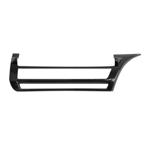Carbon Fiber Style Center Console AC Switch Panel Air Vent Cover Trim Accessories for 2025-2026 Toyota Camry