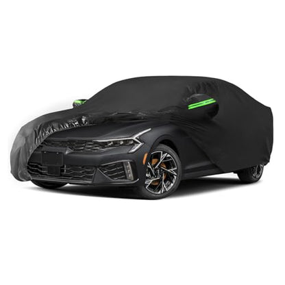 Proadsy Car Cover Custom Fit for 2021-2025 2026 Kia K5, Waterproof All Weather for Automobiles, Full Exterior Cover Rain Snow Sun Protector Indoor Outdoor Car Cover - size: Kia K5