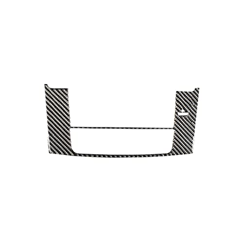 NVCNX Real Premium Carbon Fiber for Lexus IS250 is 250 IS350 2009-2013 / IS250C IS350C 2010-2015 2011 2012 2013 2014 Accessories Car Dashboard Navigation Panel Cover Interior Trim Sticker Decal 1PC - color: 09-13 Navigation Panel - a