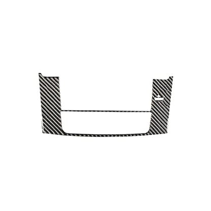 NVCNX Real Premium Carbon Fiber for Lexus IS250 is 250 IS350 2009-2013 / IS250C IS350C 2010-2015 2011 2012 2013 2014 Accessories Car Dashboard Navigation Panel Cover Interior Trim Sticker Decal 1PC - color: 09-13 Navigation Panel - a