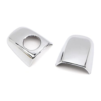 Dreamseek 8Pcs 4 Door Handle Cover for Toyota Sienna Venza Prius Wish 2009-2020 Exterior ABS Molding Trim Chrome Plated Decoration Protector (w/o Smart Keyhole)