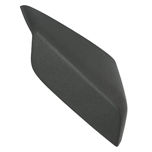 HECASA Mirror Cover Passenger Side Compatible with 2016-2024 Chevrolet Malibu Replacement for 84026842 Black Plastic - size: Passenger Side
