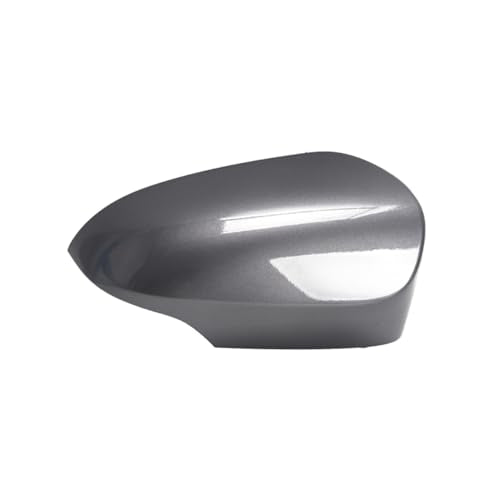 1pcs Car Right Side Mirror Silver Cover Cap ABS new Silver For Toyota Corolla 2014 2015 2016 2017 2018 2019 (Gray, Right Side(Passenger)) - color: Gray, size: Right Side (Passenger)