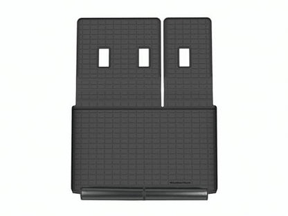 WeatherTech SeatBack Cargo Liner HP for Cadillac Escalade ESV, Yukon XL, Escalade-V ESV - Behind 3rd Row w/Bumper Protector (401466IMSK), Black - color: Black