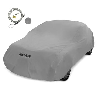 Motor Trend Breathable Lightweight Car Cover, Anti-Moisture Build-Up Water-Resistant Scratch-Resistant Travel-Friendly, Universal Fit for Cars SUVs Trucks Vans All-Weather Outdoor/Indoor, (S) 157" L - size: S