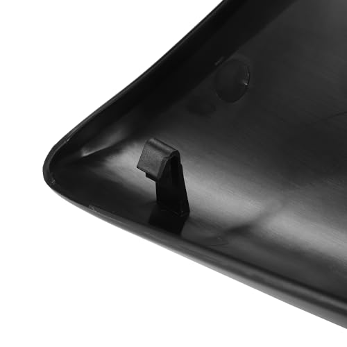 X AUTOHAUX Right Side Car Side Door Wing Mirror Cover Rear View Mirror Cap for Toyota Yaris 2008-2013 Gloss Black