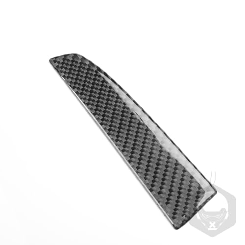 NVCNX Real Premium Carbon Fiber Car Rear Triangle Triangular Window Panel Cover Sticker Decal Exterior Trim Compatible with Hyundai Veloster 2012 2013 2014 2015 2016 2017 Accessories - color: Rear Triangle Triangular Window Panel