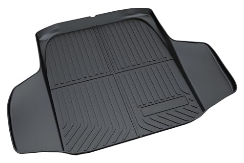 All Weather Rear Cargo Liners Trunk Tray Mats Protector Compatible with 2018-2025 Honda Accord Models, 3D Waterproof Durable Odorless Flexible TPO Accessories Custom Fit - size: 2）For Honda Accord I 2018-2026 I Trunk Mat
