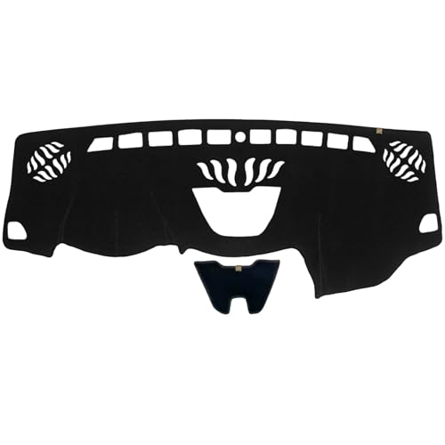 Dashboard Cover Dash Mat Fit for Je-ep Cherokee 2023-2014 (W/o HUD Models,Doesn't Fit Grand Cherokee),Car Dash Board Mat Anti-Glare Carpet,Non-Slip Pad Sunshield Protector (Black) - color: Black, size: Fit 14-23 Cherokee - (Black)