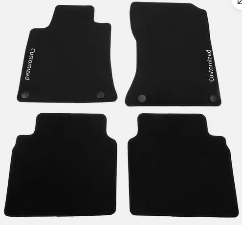 Custom Fit Floor Mats for Nissan Altima 2008-2025, Black Carpet, Complete Set of 4, Front and Rear (2013-2018) - size: 2013-2018