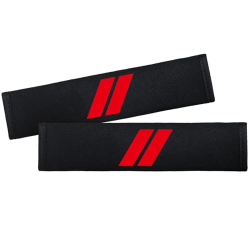 2PCS Seat Belt Covers Compatible with Dodge Challenger Charger SRT RAM Car Accessories, Seatbelt Shoulder Strap Pads Safety Belt Cushions Protective Sleeves - color: Seat Covers-RAM