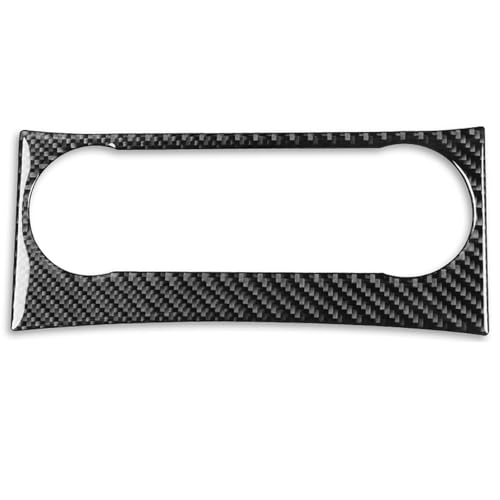 NVCNX Carbon Fiber Compatible with Mercedes-Benz C-Class W204 C250 C300 C350 C63 AMG 2012 2013 2014 Sedan / 2012-2015 Coupe Accessories Dash AC Control Panel Cover Sticker Decal Interior Trim B 1PC - color: Dash Ac Climate Control Panel Trim B - for 2012+