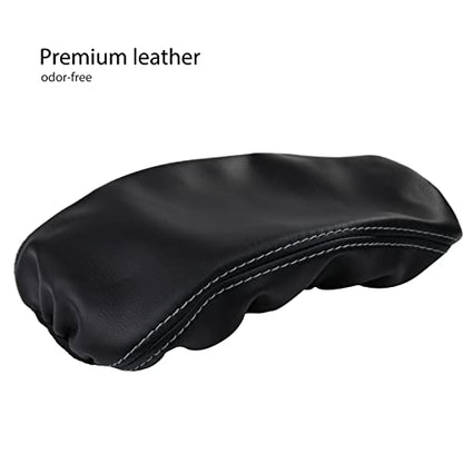 CKE Compatible with Honda Civic 2026 2025 2024 2023 2022 with CVT Car Center Console Armrest Cover Armrest Storage Box Lids Seat Cover Protector -Black (Gray line) - color: Black (Gray Line)