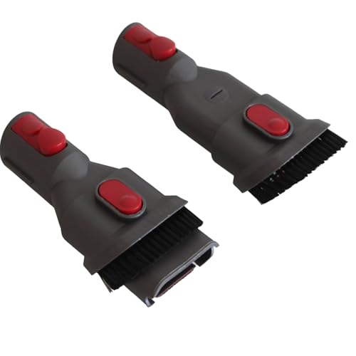 Combination Tool Attachment Compatible with Dyson GEN5 V15 V12 V11 V10 V8 V7 – 2-in-1 Brush and Nozzle for Pet Hair, Upholstery, Hard Floors – Quick Release Vacuum Accessory - style: Combination Tool Brush