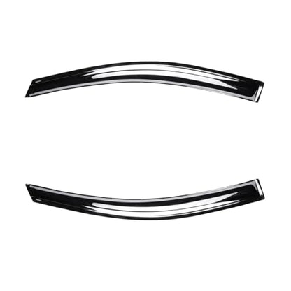 92956Y Side Window Visor Wind Vent Deflector,2pc Outside Mount Chrome Sun Rain Guards Set for 1999-2006 Chevy Silverado & GMC Sierra 1500/2500/3500/2500HD Standard/Extended Cab - size: (Chrome)99-07 Standard Cab/Extended Cab
