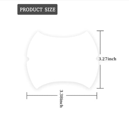 4PCS Carbon Fiber Car Door Handle Protectors, Universal Anti-Scratch Guard Stickers Fit Most Cars - color: Clear/4PCS