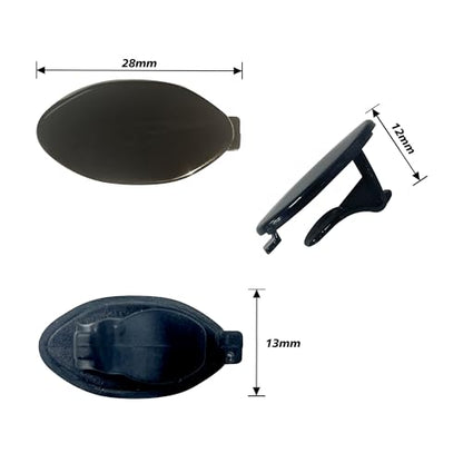 Car Door Handle Key Cover Cap Keyhole Protector Lock Access Replacement for BMW Z4 X3 X4 X5 X6 X7 3 4 5 6 8 Series OE# 8089701 7470565 7470575 (Sapphire Blue) - color: Sapphire Blue