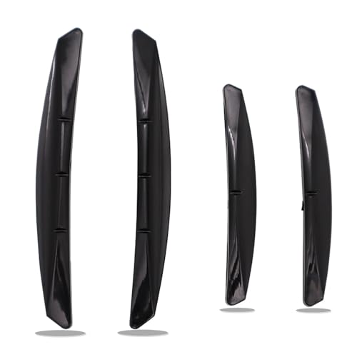 AUTOXBERT 4Pcs Car Door Edge Guards Moulding Trim Edge Anti-Collision Strip Scratch Guard Car Door Protector for Most Cars (Black)