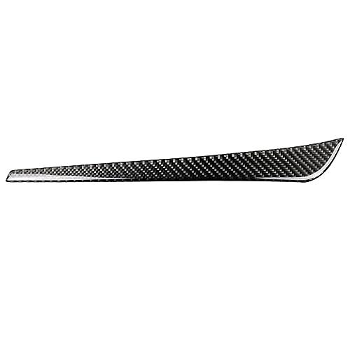 NVCNX Carbon Fiber Compatible with Cadillac XT6 2020-2025 / XT5 2017-2025 2018 2019 2020 2021 2022 2023 2024 Accessories Car Dashboard Center Air Vent Outlet Cover Interior Trim Black - color: Dash Center Air Vent Outlet Trim