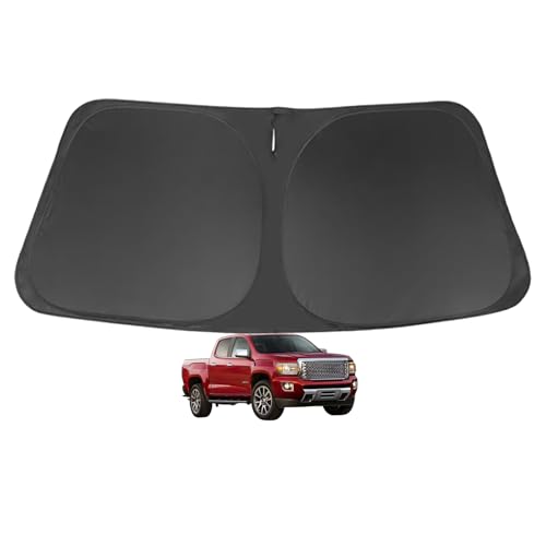Canyon Custom Windshield Sun Shade for G M C Canyon 2004-2025 Front Window Sunshade Sun Visor 240T Shade Blocks UV Rays Car Accessories - size: Ranger 2019-2024