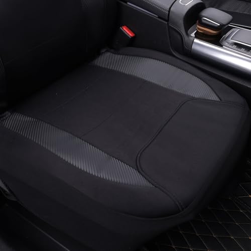 Flying Banner AquaShield Front car seat Covers Set Waterproof Water Resistant arm Rest Shoulder Seatbelt Compatible Truck Protectors Universal Non Slip (Black Neoprene, Front Pair) - color: Black Neoprene, size: Front Pair