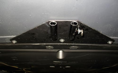 STO N SHO Front License Plate Bracket Compatible with 2015-2023 Dodge Challenger Non Wide Body (Except Hellcat) Without Adaptive Cruise - size: 15-23 Non Wide Body W/O ACC