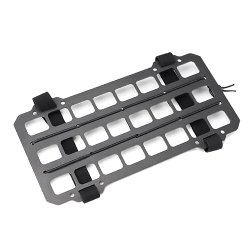 Vehicle Rigid MOLLE Panel, Car Sun Visor Organizer Tactical Gear Rack, EDC Pouch Tool Holster Truck Equipment Mount Plate, Auto Interior Modular Storage Shelf Accessories (Visor Panel) - size: Visor Panel