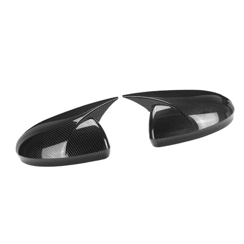 Rear View Side Mirror Cover Compatible with Nissan Altima Sentra 2019-2023, 2PCS Door Side Mirror Cover Cap (Carbon Fiber Look) - color: Carbon Fiber Look