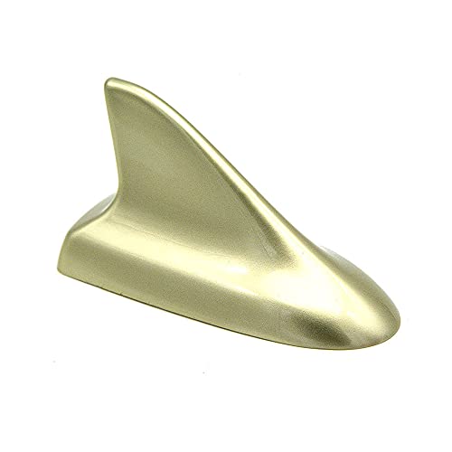 Auto Car Shark Fin Universal Roof Antenna Dummy Aerial for Decoration ONLY (Gold) - color: Gold