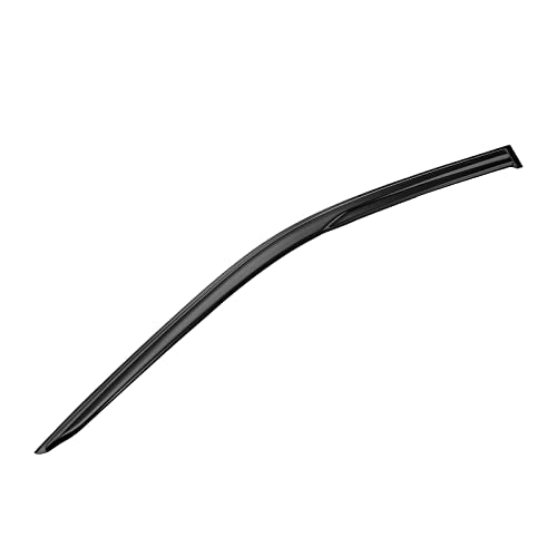 Smoke Tinted Tape-On Side Window Visor Deflectors Rain Guards Designed for Honda Civic Sedan 2022 2023 LX EX SI HPT Sport Touring（4pcs） - size: 2022-2023 Honda Civic Sedan