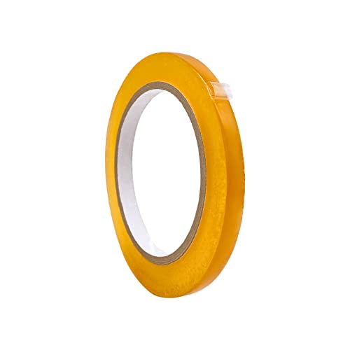 WOD VTC365 Clear Vinyl Pinstriping Tape, 1/2 inch x 36 yds. for School Gym Marking Floor, Crafting, & Stripping Arcade1Up, Vehicles and More - color: Clear, size: 1/2 inch (12mm)