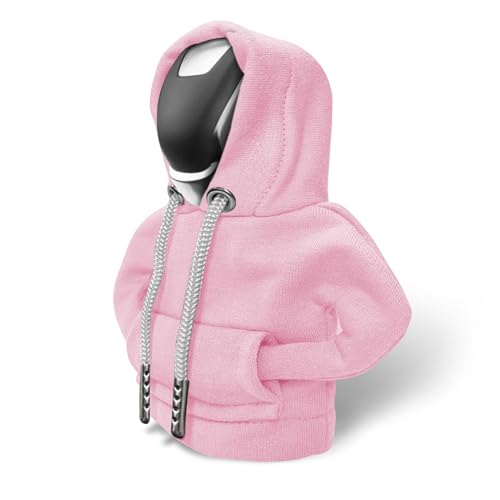 Gear Shift Hoodie, Gear Shift Cover, Funny Car Gear Shift Cover, Automotive Interior Cute Gadgets, Automotive Interior Accessories and Decoration (Pink) - color: Pink