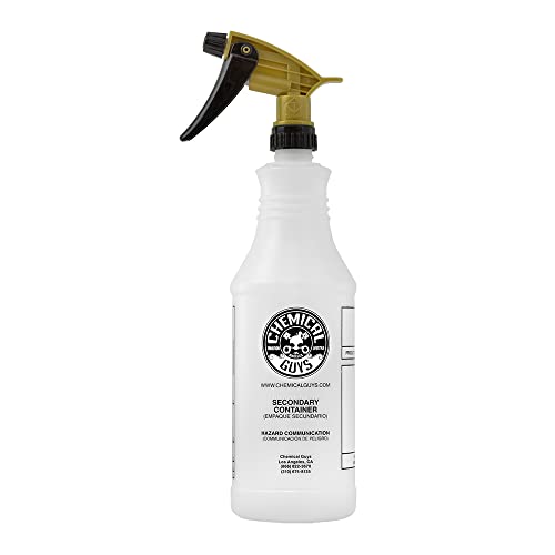 Chemical Guys Acc_136 Acid Resistant Sprayer, with 32 oz Heavy Duty Bottle, White - style: Acid Resistant Sprayer