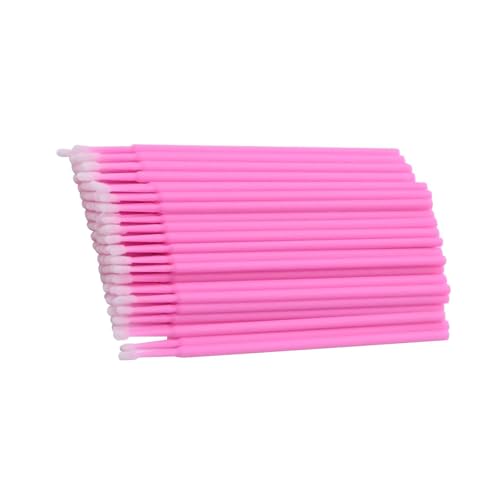 Touch Up Paint Brushes for Automotive Paint Chip Repair Disposable Micro Applicators-Pink(100 PCS) - color: Purple