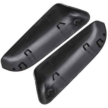 Riloer Side View Mirror Cover, 2 Packs Car Rearview Mirror Cover Cap, Side Wing Mirror Cover Cap Compatible with F-150 Limited 2013-2014 9L3Z17D743AA, 9L3Z17D742AA (Carbon Fiber Look Finish) - color: Carbon Fiber Look Finish