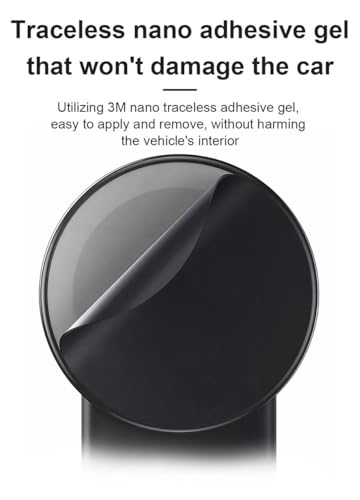 Magnetic Car Phone Mount, Dashboard & Air Vent Compatible, Strong Strong Magnet Aluminum Alloy Holder for Smartphones