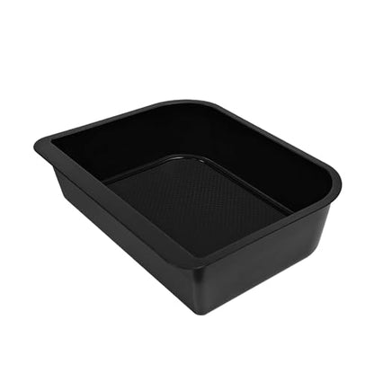 Center Console Cool Box Organizer, Black Armrest Storage Box Insert Tray Fits for Toyota Land Cruiser Prado 250, for Lexus GX 550 2024-2025, Car Interior Accessories (Only for Cool Box)