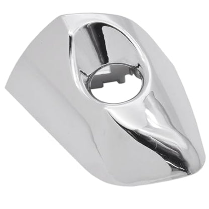 Chrome Exterior Door Handle Cover Cap Front Left Driver Side Compatible for Hyundai Santa Fe 2013 2014 2015 2016 2017 2018 2019