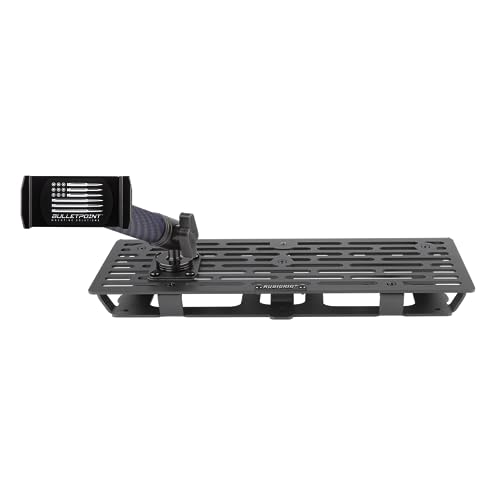 Bulletpoint RubiGrid Metal Dash Mount Phone Holder Multi-Device Mount Compatible with 2023+ Ford Super Duty (Spring-Loaded) - style: Spring-Loaded