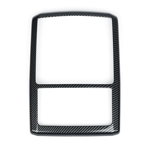 Car Reading Light B ABS Sticker Carbon Fiber Decal Cover Interior Trim Accessories for Toyota 4Runner SUV 2010-2025 Black - color: Reading Light B