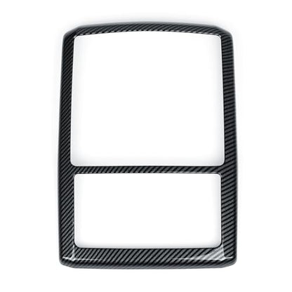 Car Reading Light B ABS Sticker Carbon Fiber Decal Cover Interior Trim Accessories for Toyota 4Runner SUV 2010-2025 Black - color: Reading Light B