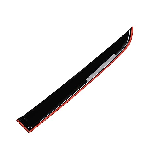 4 Pieces Smoke Tinted Tape-On Side Window Deflectors Rain Guards Designed for 2018-2023 EcoSport - size: 2018-2023 EcoSport