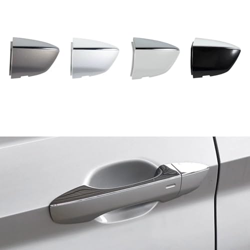 Car Front Left Exterior Door Handle Lock Cover Fit for VW Jetta7 A7 for mk7 2019 2020 2021 2022 2023 17A837879 17A837880 Door Handle Cover Gold with Electroplating Strip - color: Gold with electroplating strip, size: Left driver side