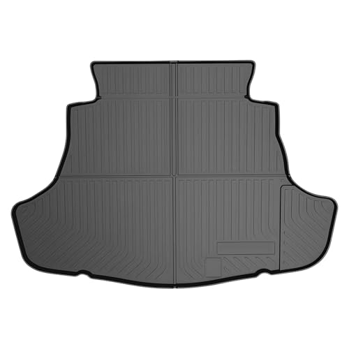 Mixsuper Custom Fit Cargo Liner for 2018-2023 2024 2025 Toyota Camry & Avalon 2019-2022 All Weather Trunk Mat TPO Durable Odorless 3D Rear Trunk Liner Cargo Mat Black - size: 2018-2025 Toyota Camry/ 2019-2022 Avalon