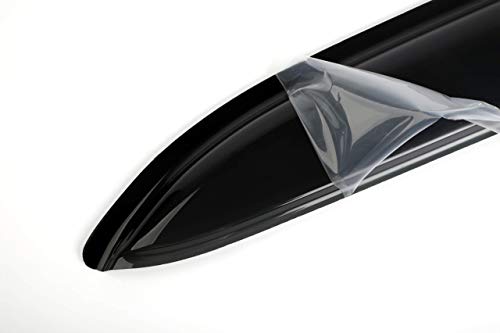 Original Side Rain Guards, 4pcs Out-Channel Tape-On Nice Wind Deflector Set, Window Visors fit for 2007-2014 Chevrolet Tahoe 2007-2014 GMC Yukon (Not Fit Yukon XL Model) 94514 - size: 07-14 Tahoe/Yukon